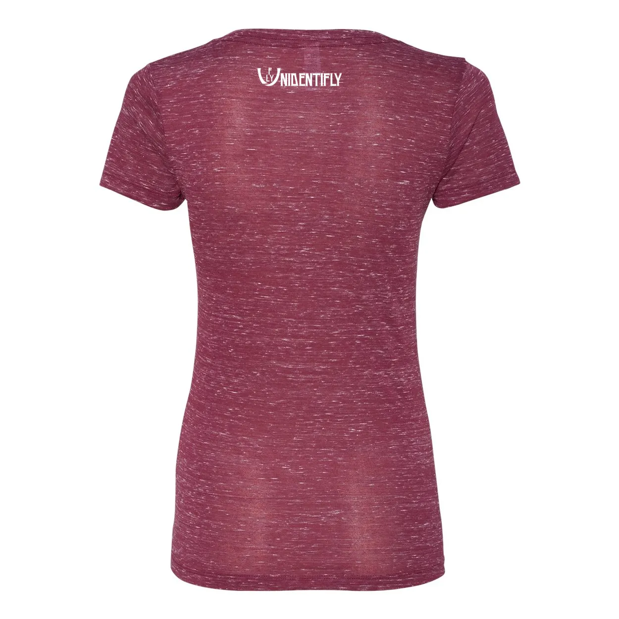 Statement Deep V-Neck Jersey Tee