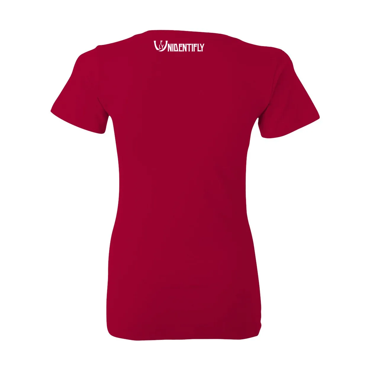 Statement Deep V-Neck Jersey Tee