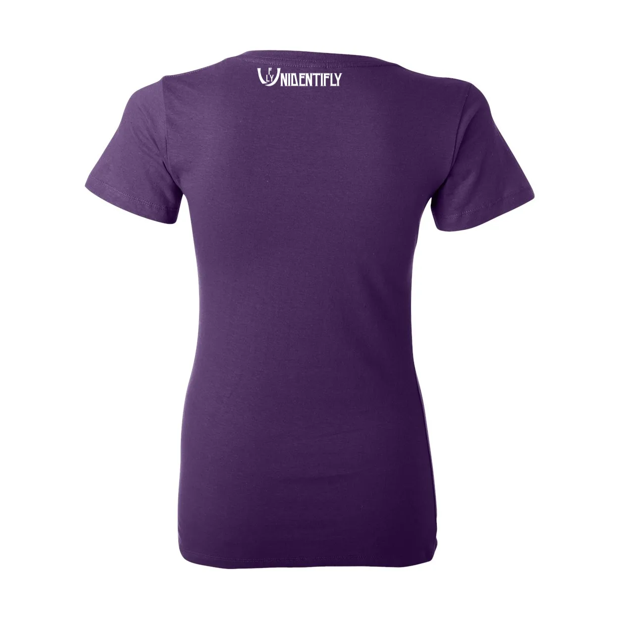 Statement Deep V-Neck Jersey Tee