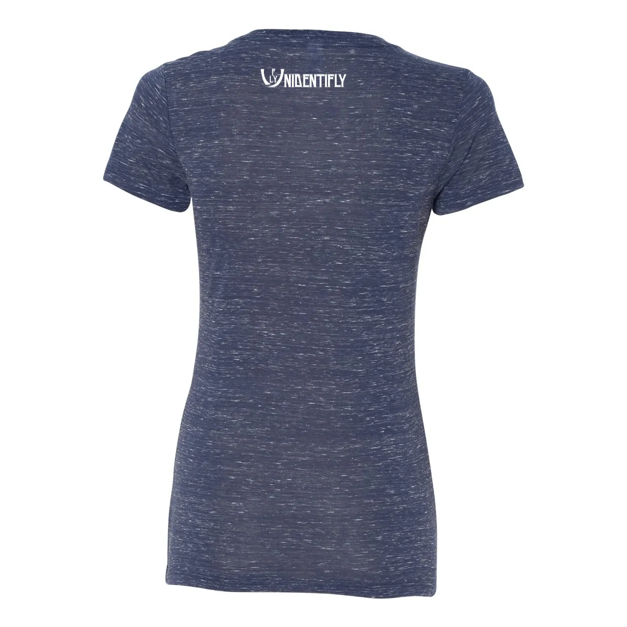 Statement Deep V-Neck Jersey Tee
