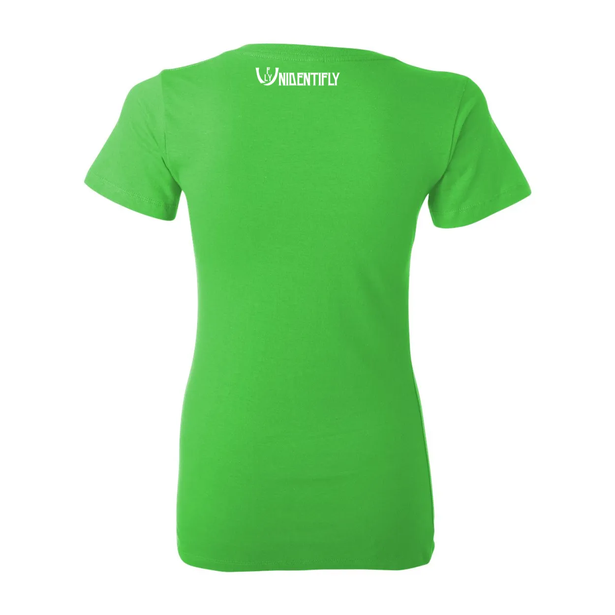 Statement Deep V-Neck Jersey Tee