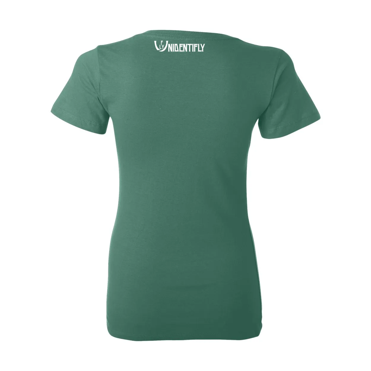 Statement Deep V-Neck Jersey Tee