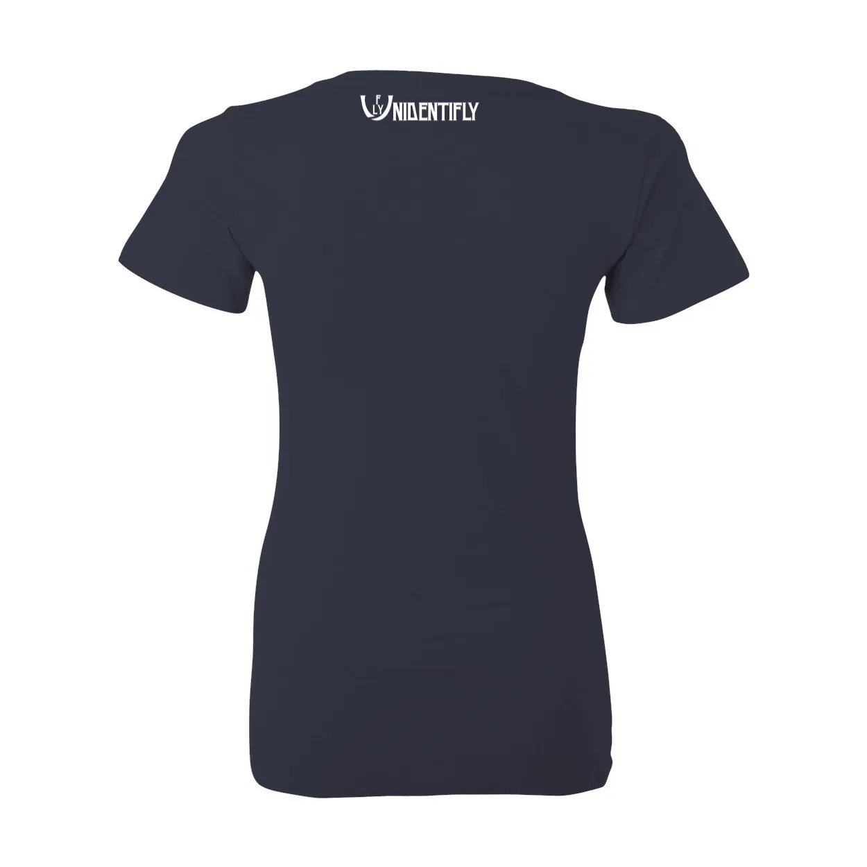 Statement Deep V-Neck Jersey Tee