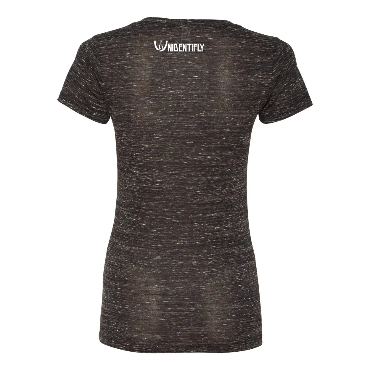 Statement Deep V-Neck Jersey Tee