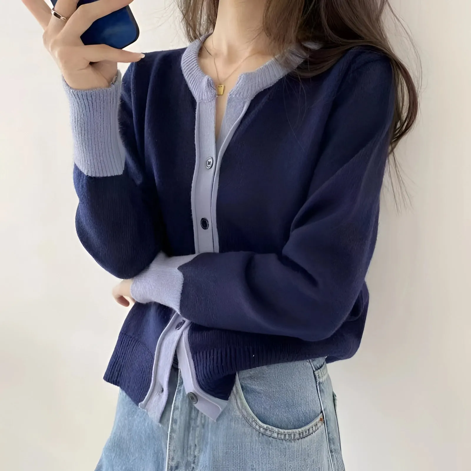 Stella - Elegant Wool Cardigan for Women