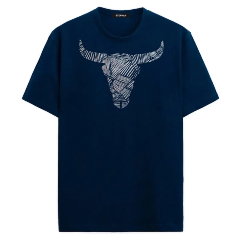 Stephan - Lino Art Nguni Navy