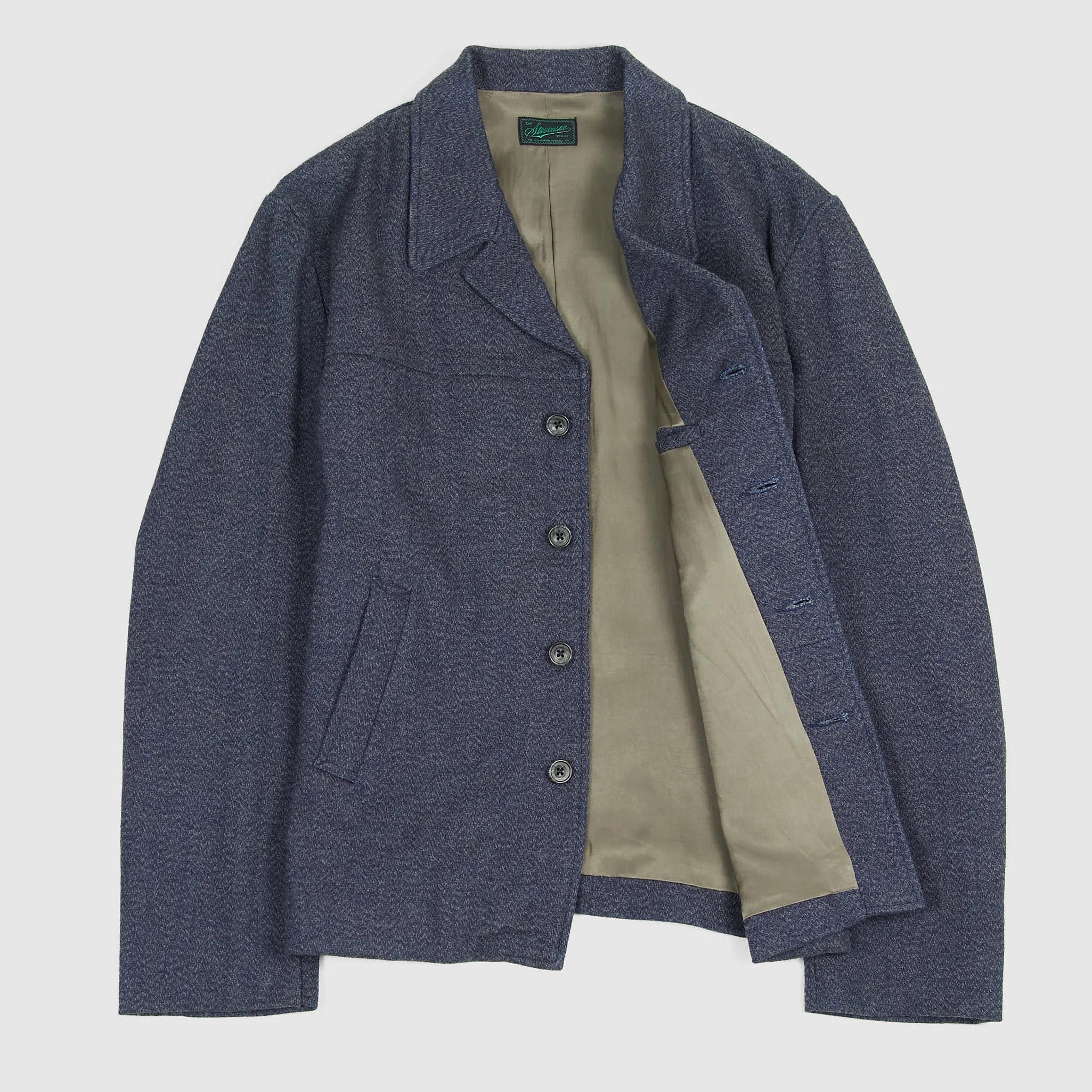 Stevenson Wool Vintage Style  Car Jacket