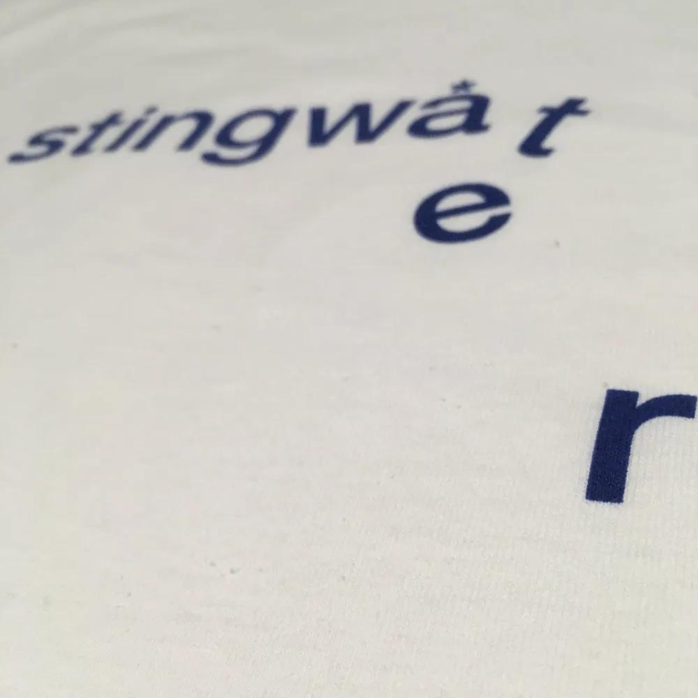 Stingwater Wilted Logo T-Shirt White