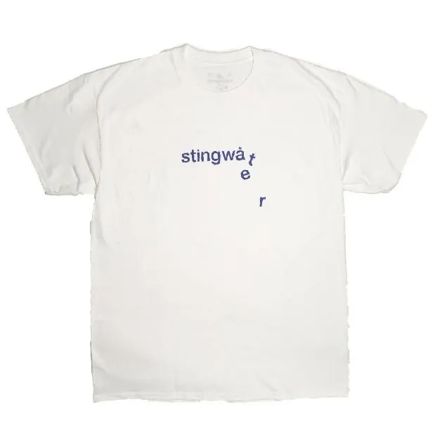 Stingwater Wilted Logo T-Shirt White