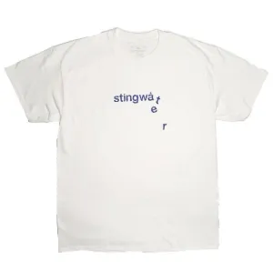 Stingwater Wilted Logo T-Shirt White