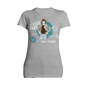 Stranger Things Retro Steve Harrington Pose Spray Warning Hair Tips Official Women's T-Shirt