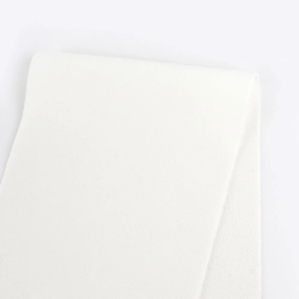 Stretch Crepe Back Knit - Ivory
