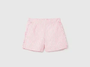 Striped Regular Fit Shorts