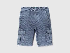 Striped Regular Fit Shorts