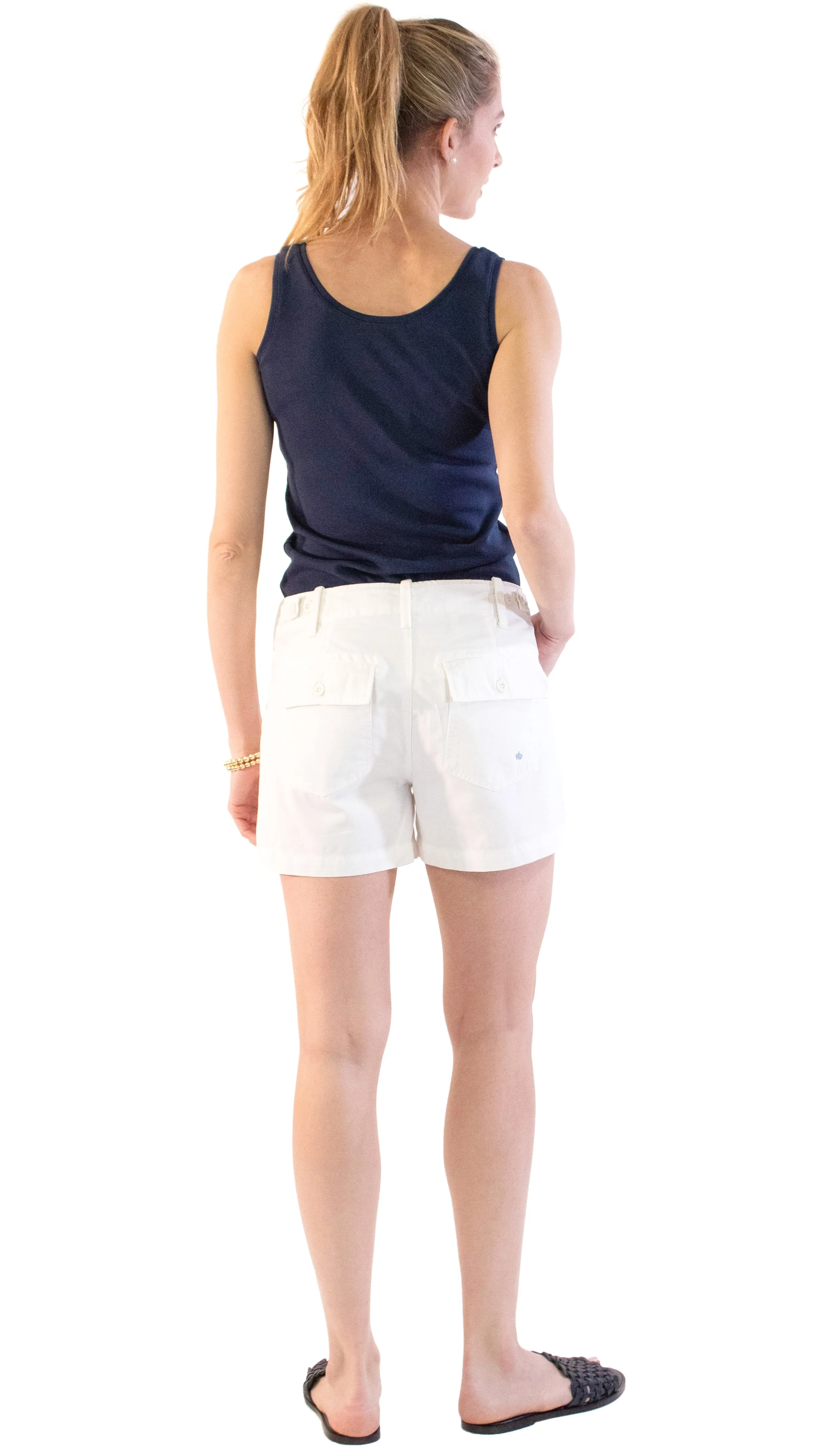 Surplus Short Shorts- White
