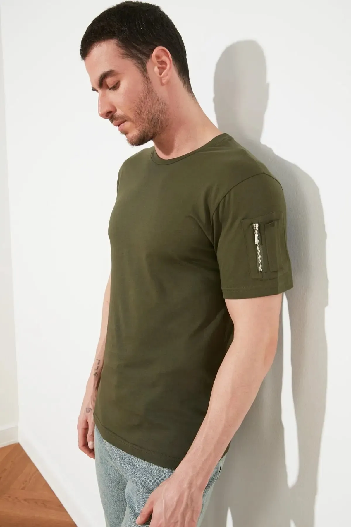 T shirt militaire sable