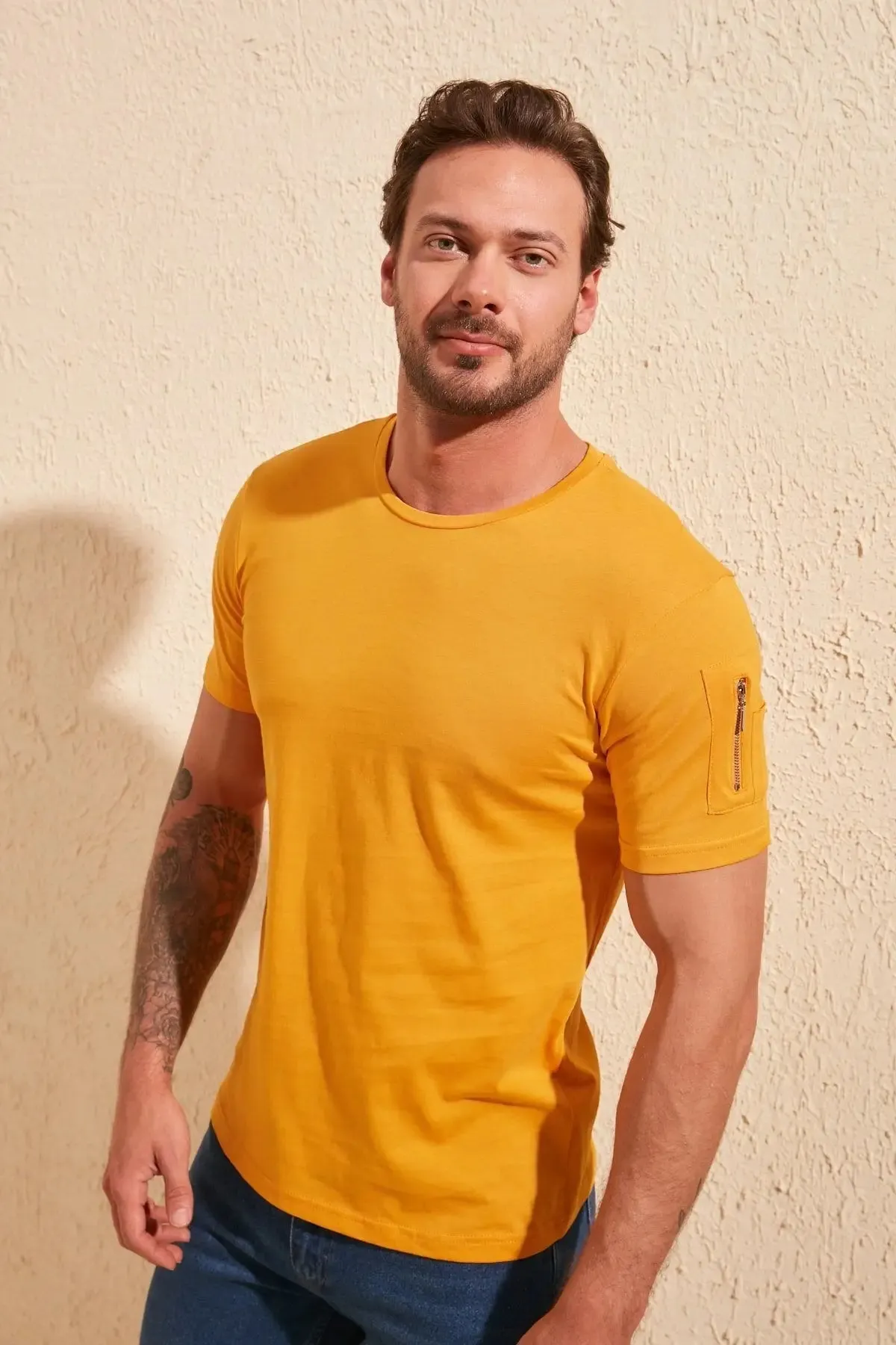 T shirt militaire sable