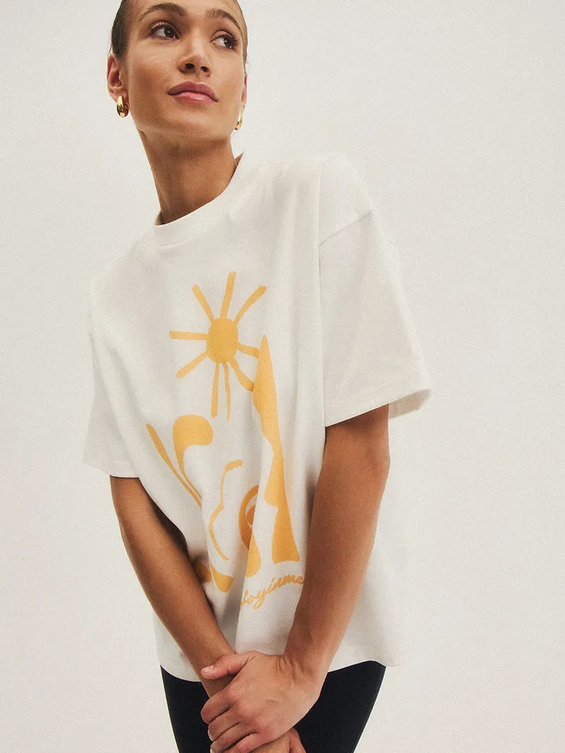 T-shirt Relaxed Tee, Yoga Summer