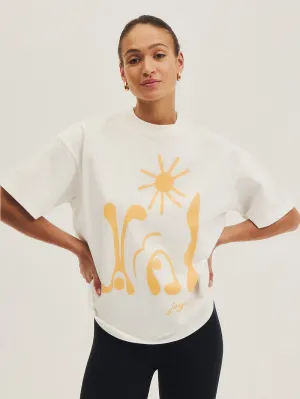 T-shirt Relaxed Tee, Yoga Summer