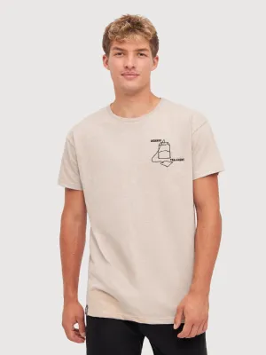 T-Shirt Tea Light Purple Man Cotton | Derbe