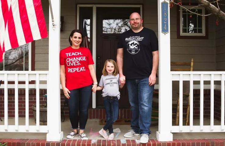 Teach Change Lives Repeat Red