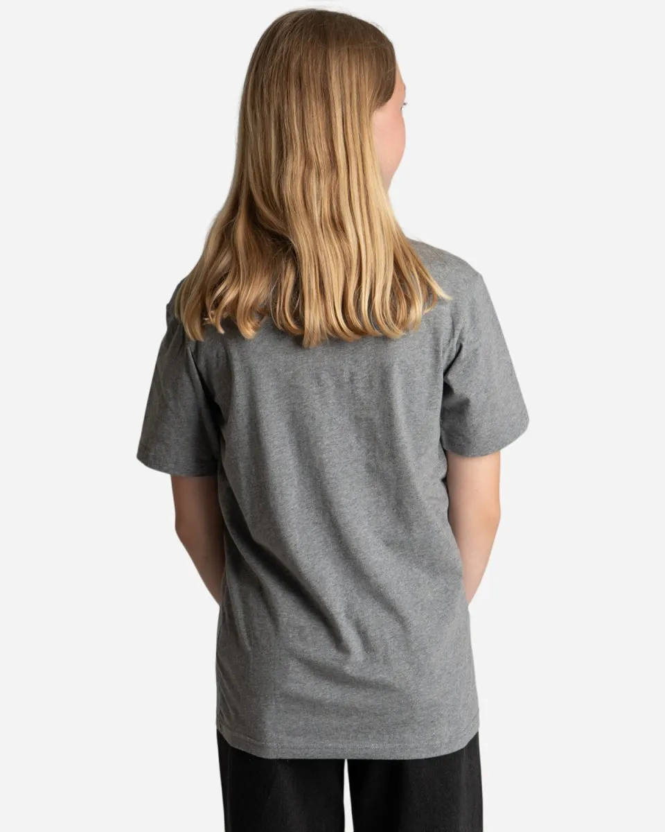 Teens P-6 Logo - Gravel Heather/White