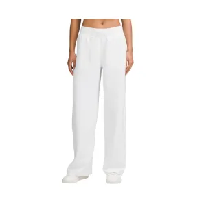 Textured High-Waist Wide-Leg Track Pants