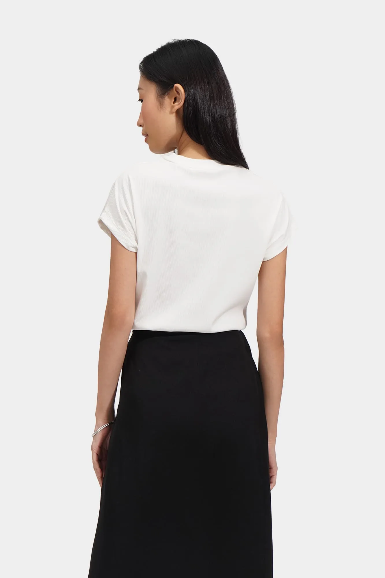 Textured Knit Tee
