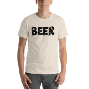 Textured Print Florida Beer Short-Sleeve Unisex T-Shirt (7 Colors)