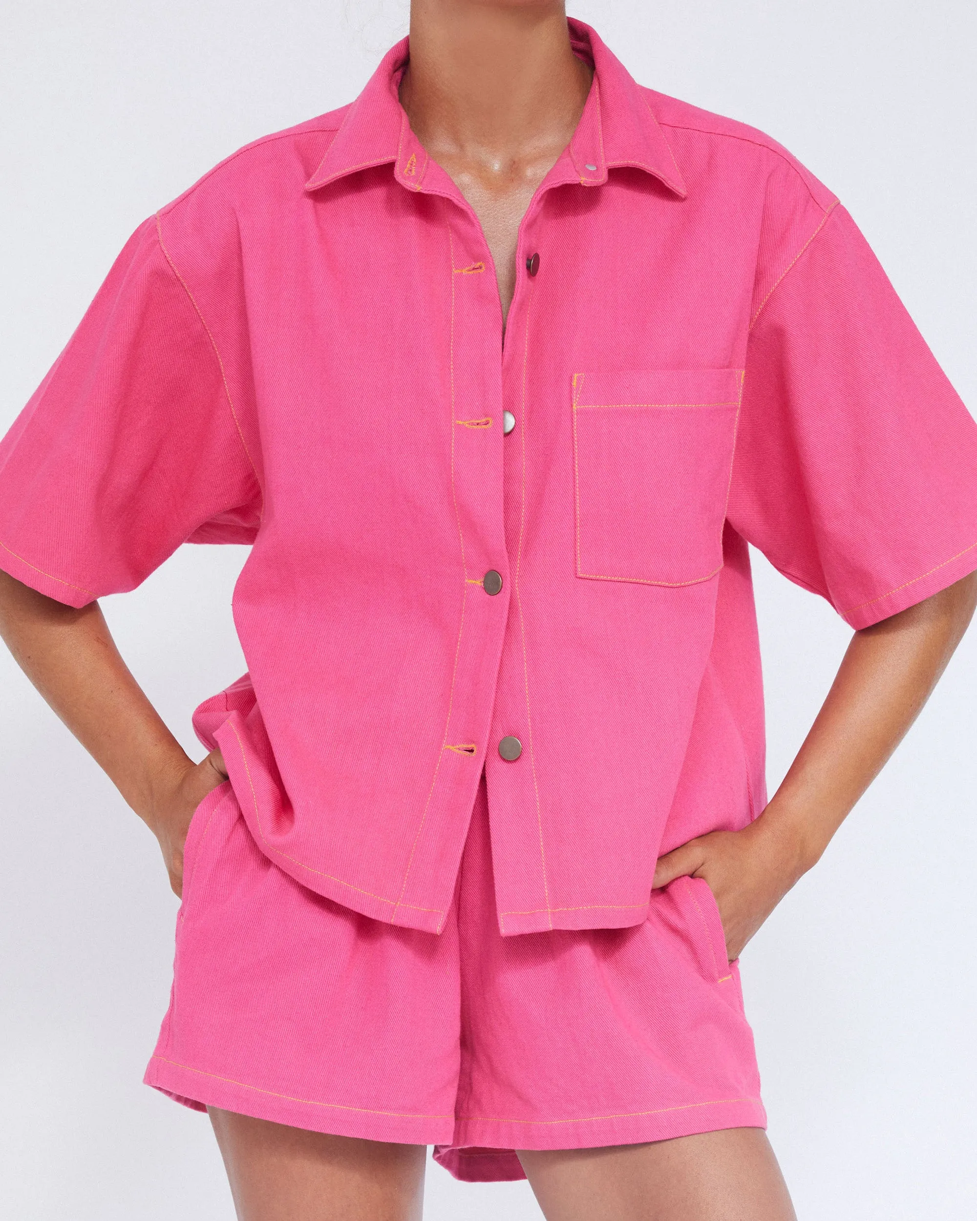 THE BOX SHORT - ROZE