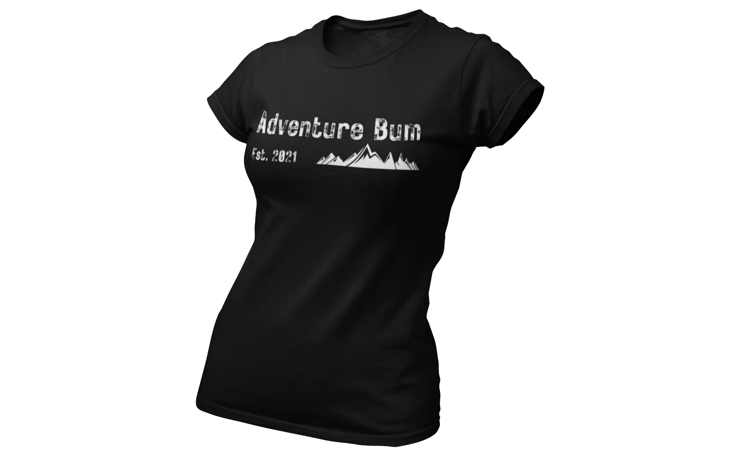 The Boyfriend Tee for Women - Classic Adventure Bum Insignia
