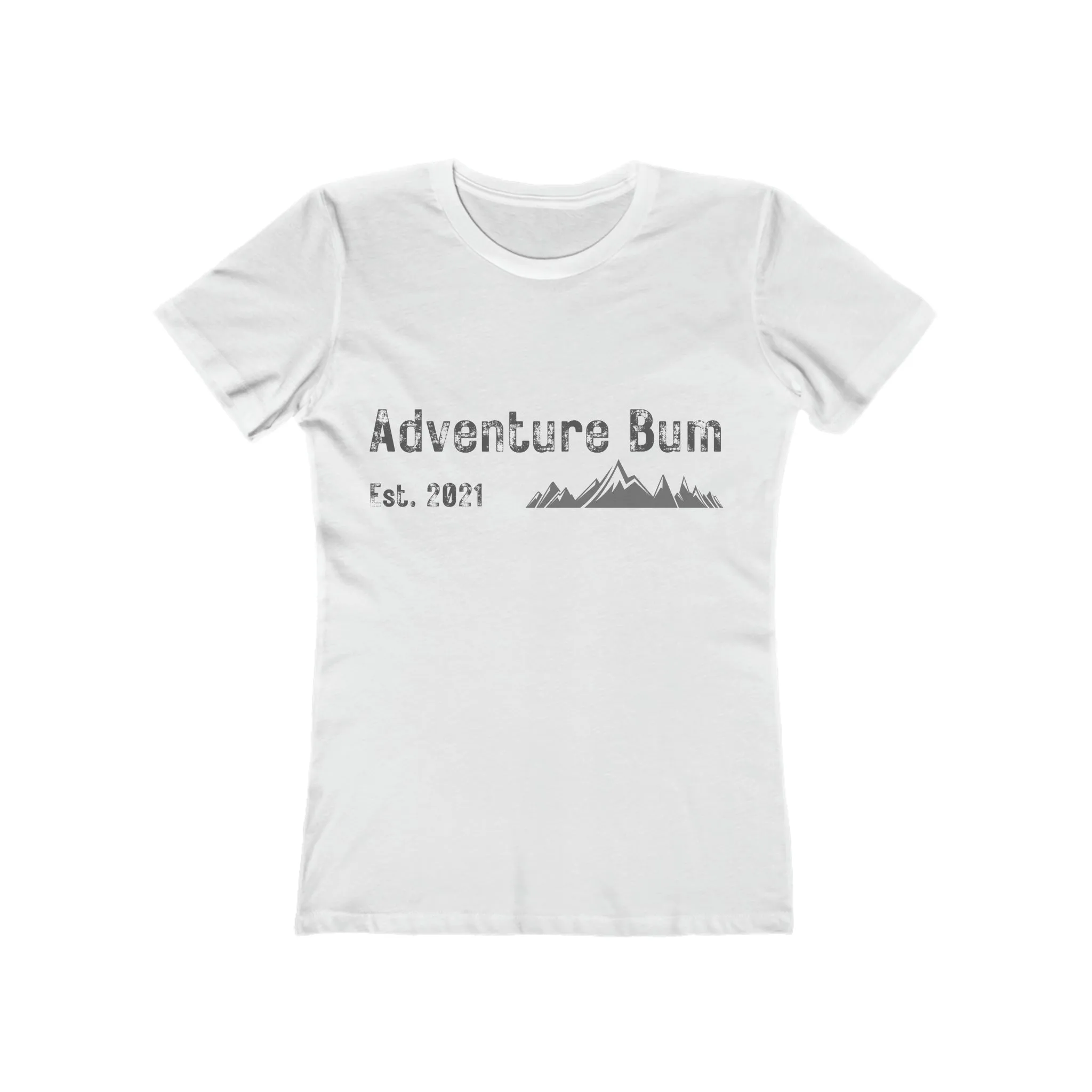 The Boyfriend Tee for Women - Classic Adventure Bum Insignia