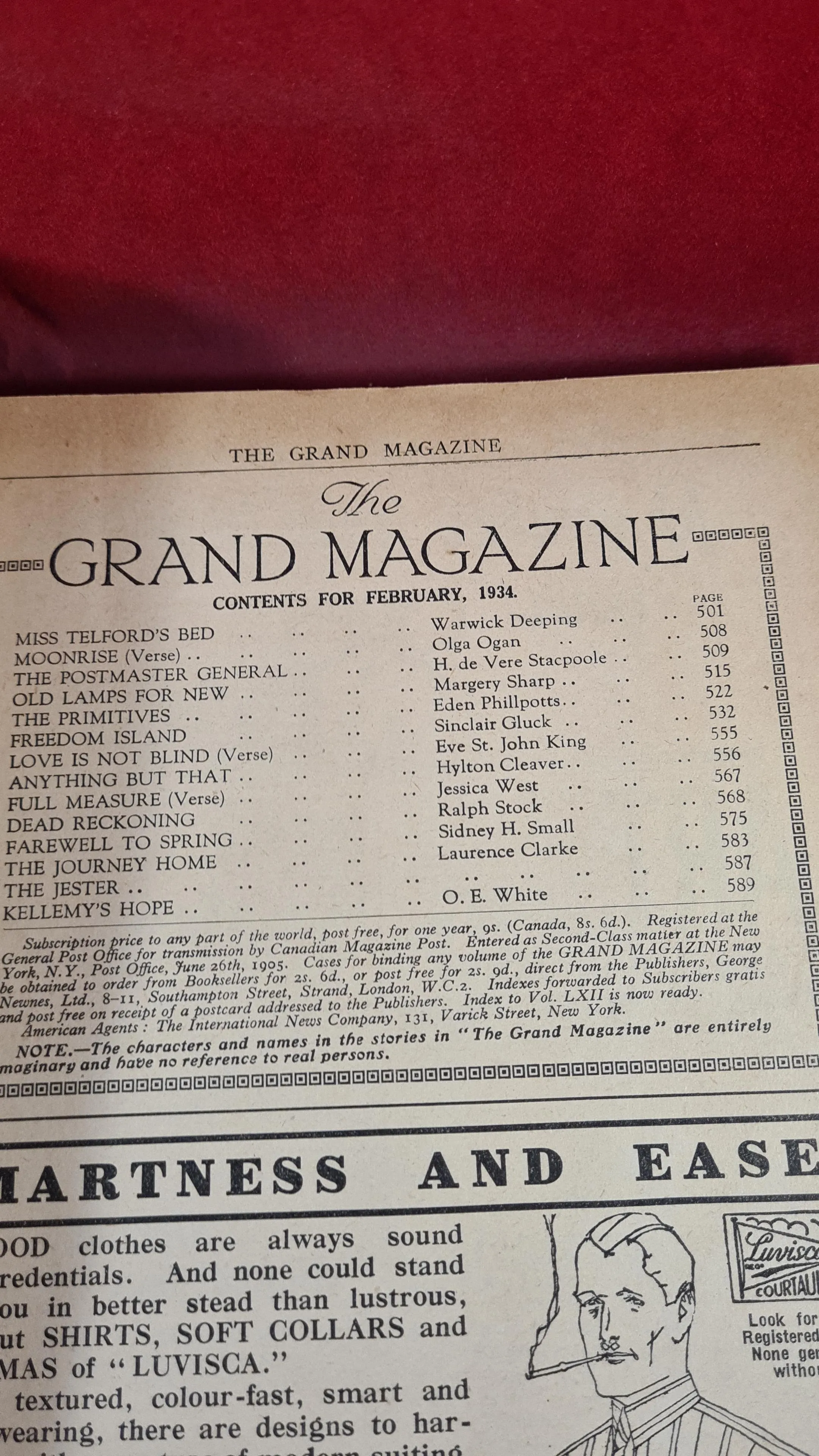 The Grand Magazine February 1934