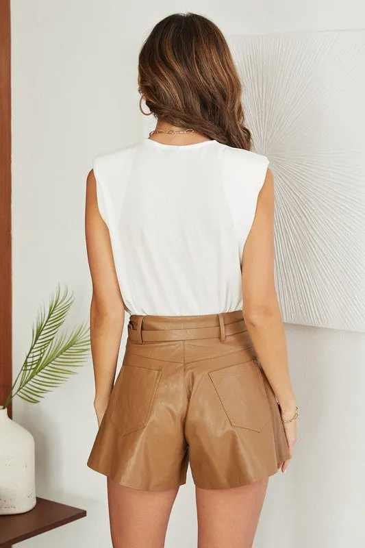The Kiki shorts- Camel