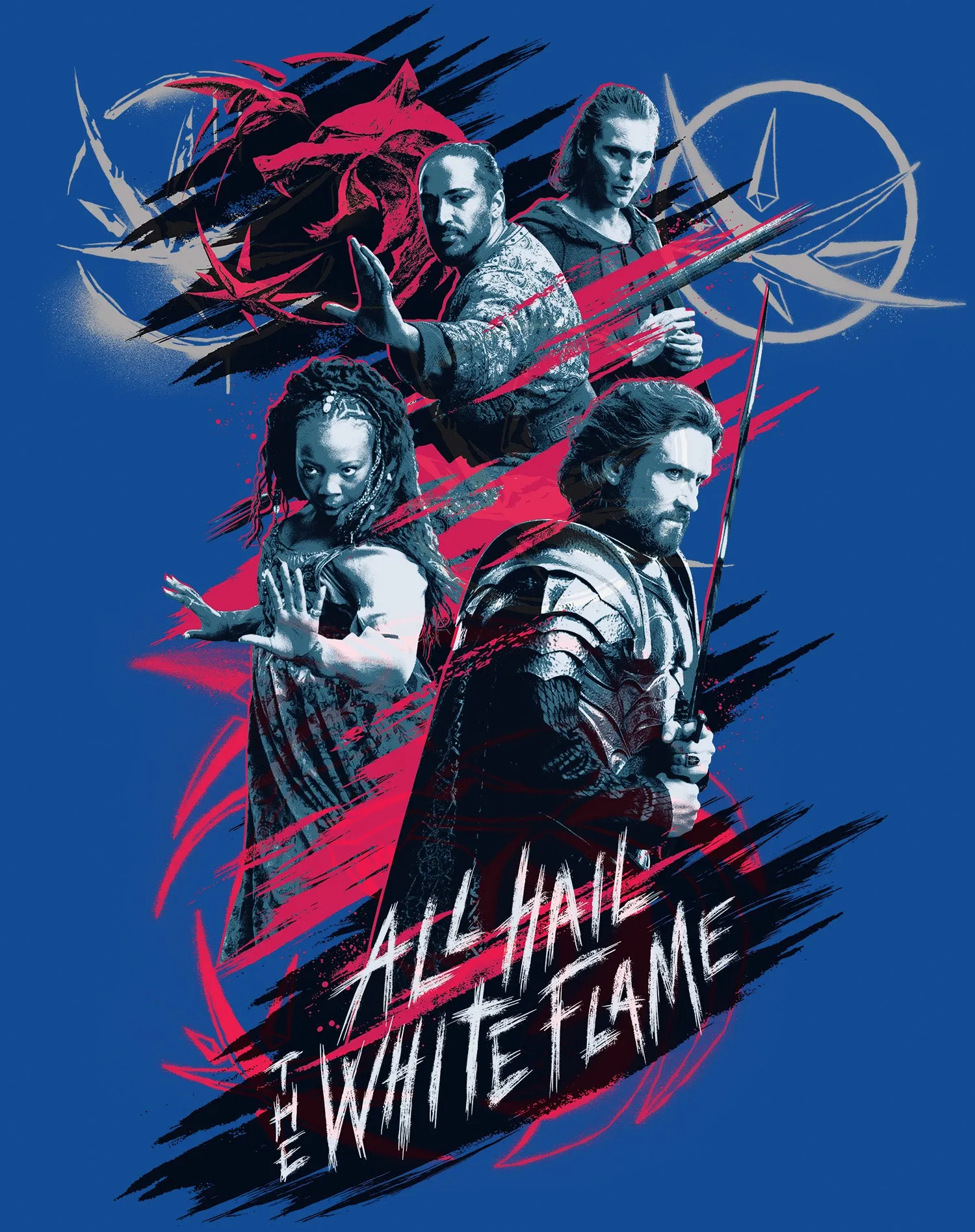 The Witcher Splash White Flame Official Women's T-Shirt