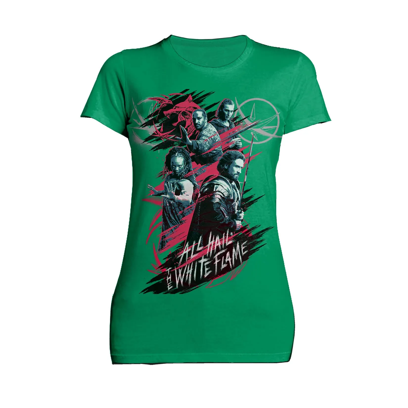 The Witcher Splash White Flame Official Women's T-Shirt