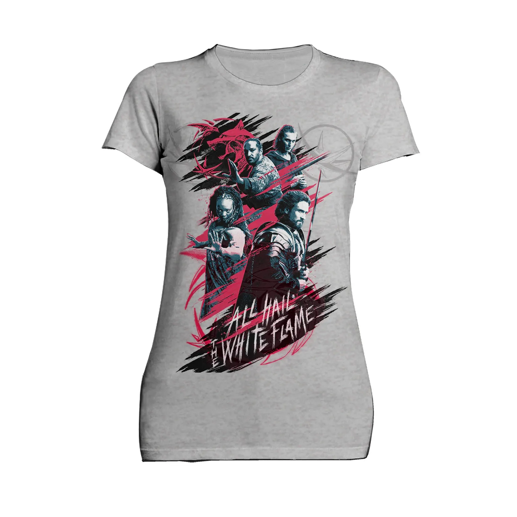 The Witcher Splash White Flame Official Women's T-Shirt