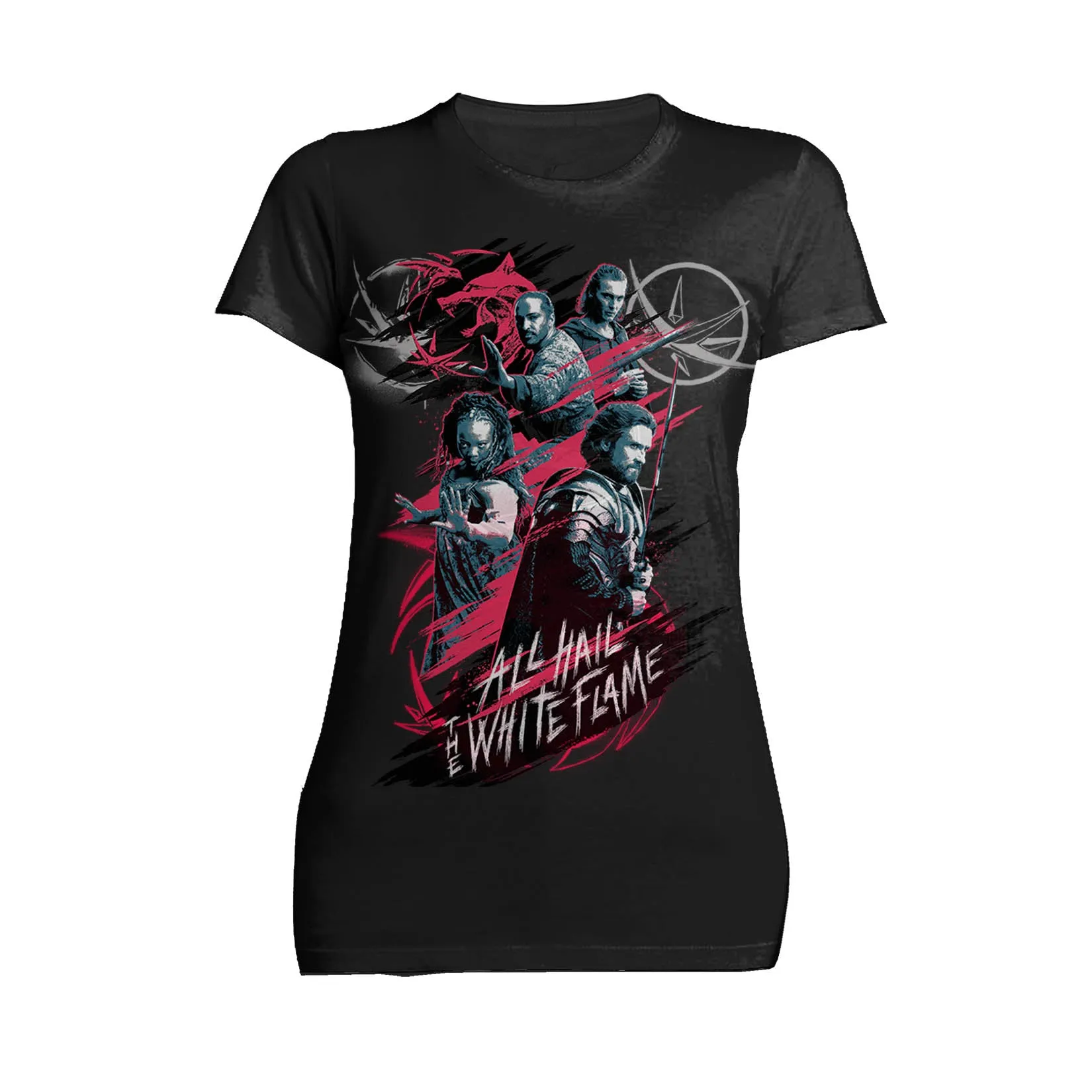 The Witcher Splash White Flame Official Women's T-Shirt