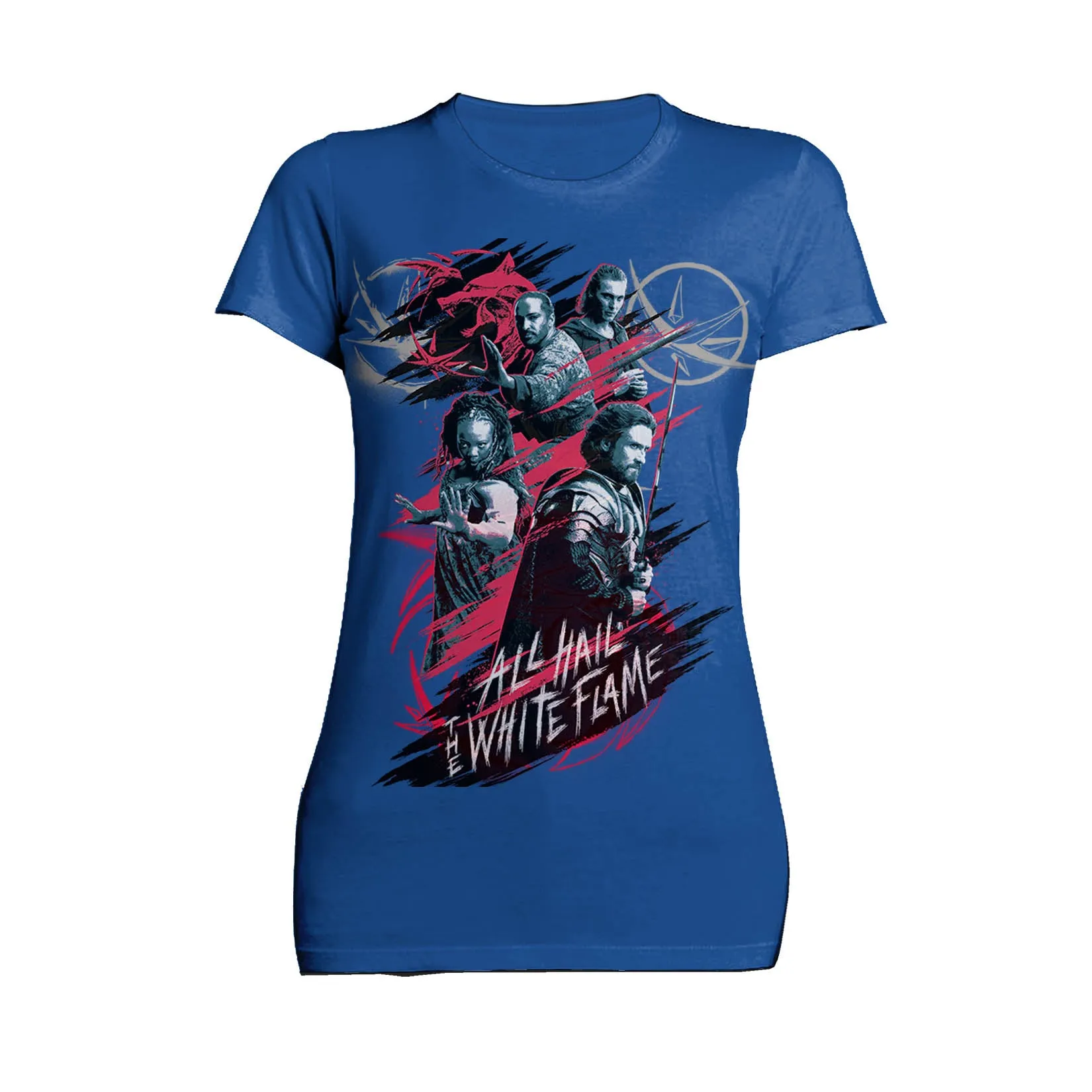 The Witcher Splash White Flame Official Women's T-Shirt