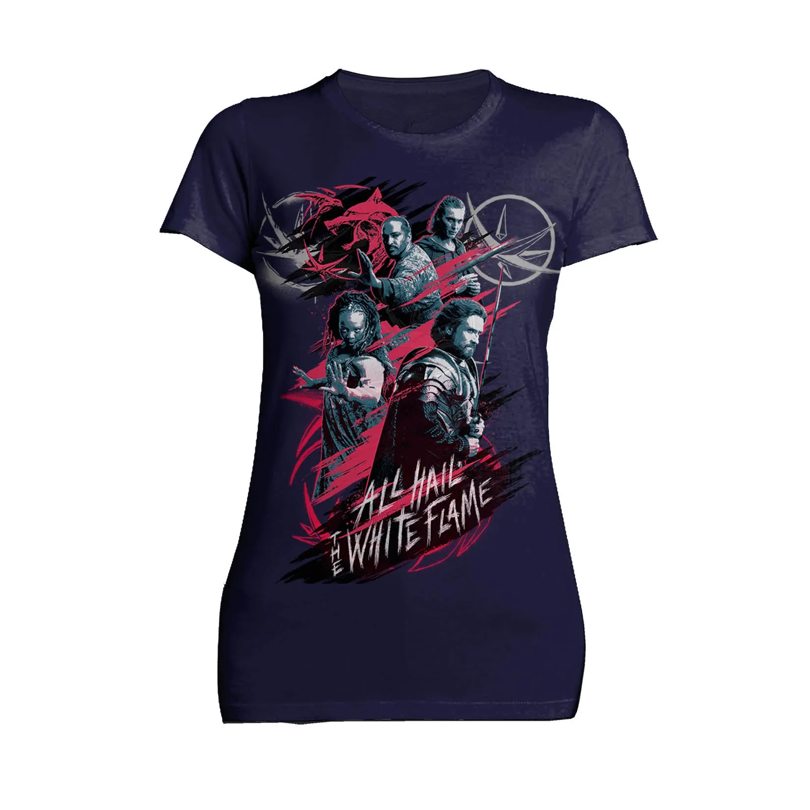 The Witcher Splash White Flame Official Women's T-Shirt