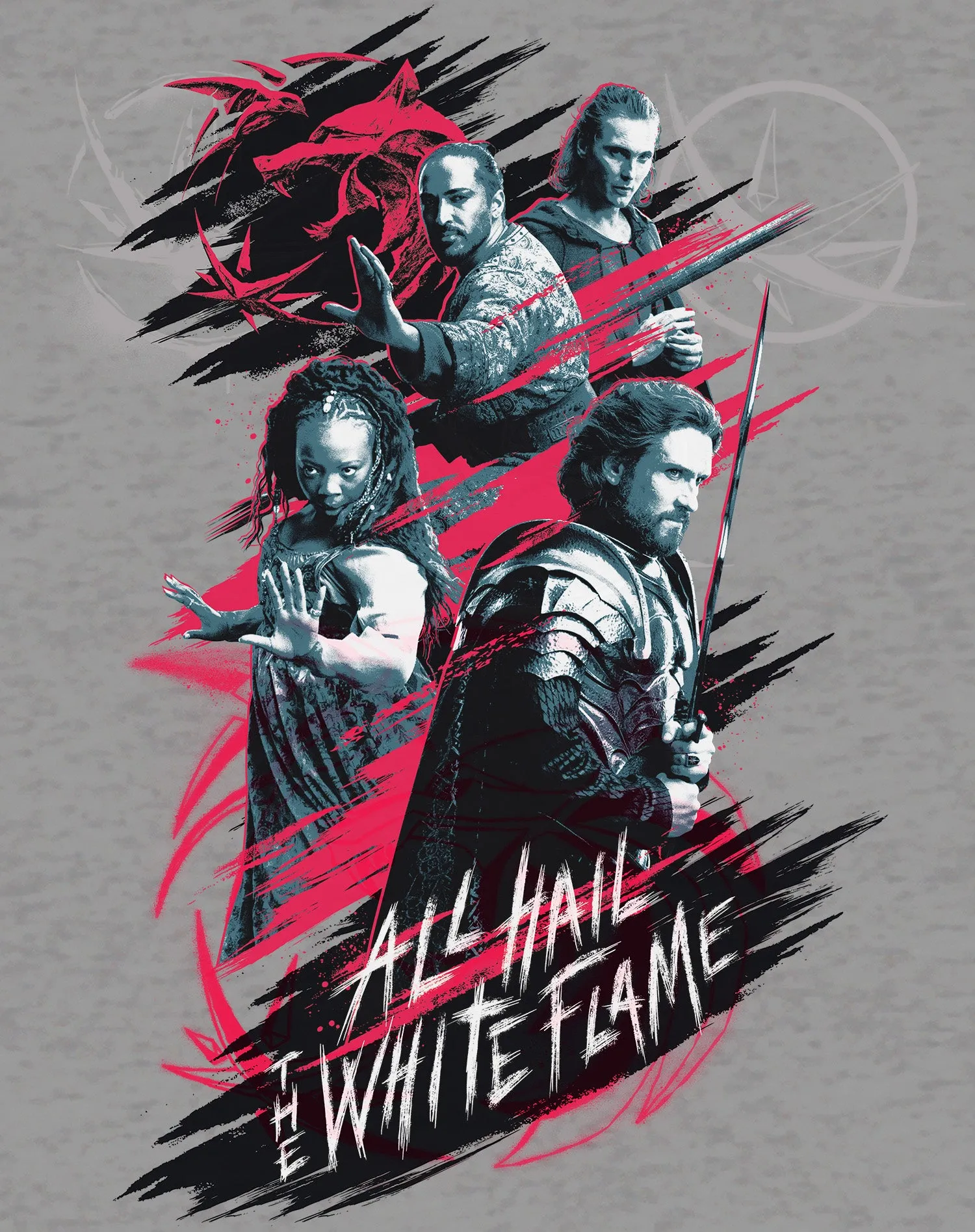 The Witcher Splash White Flame Official Women's T-Shirt