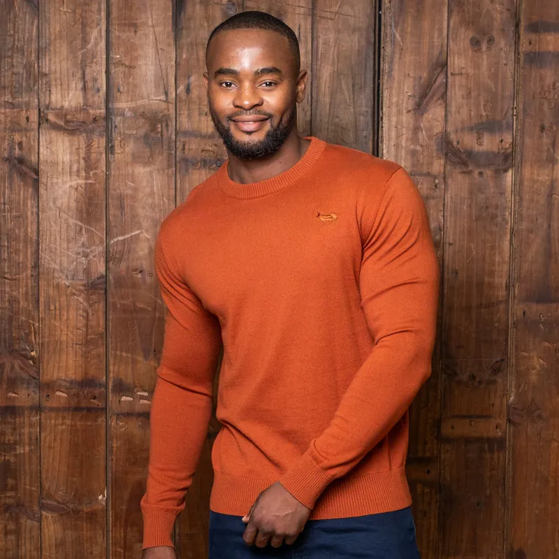 Timeless Kingsley Heath Cashmere-Blend Crew Pullover Buffalo  - Buffalo