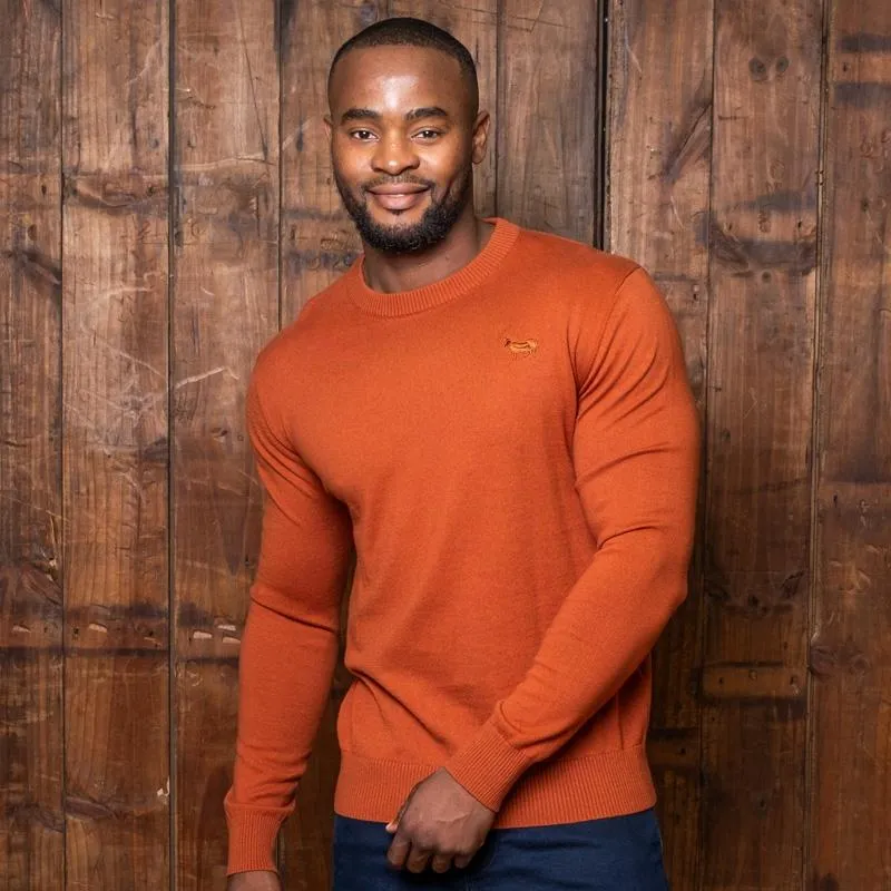 Timeless Kingsley Heath Cashmere-Blend Crew Pullover Buffalo  - Buffalo