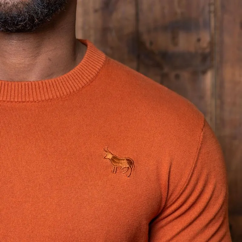 Timeless Kingsley Heath Cashmere-Blend Crew Pullover Buffalo  - Buffalo
