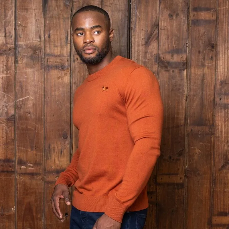 Timeless Kingsley Heath Cashmere-Blend Crew Pullover Buffalo  - Buffalo