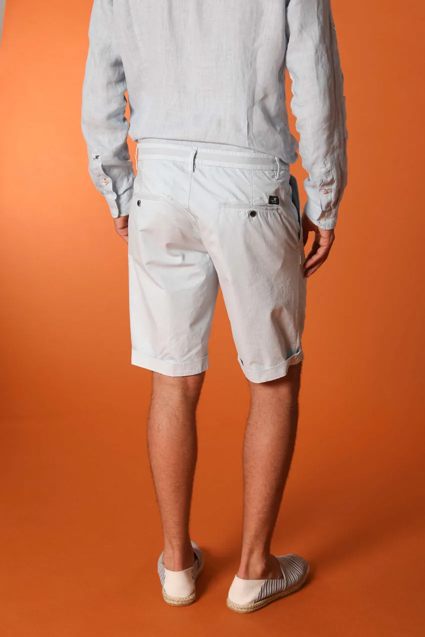 Torino University men's chino bermuda shorts in Pima cotton Slim fit