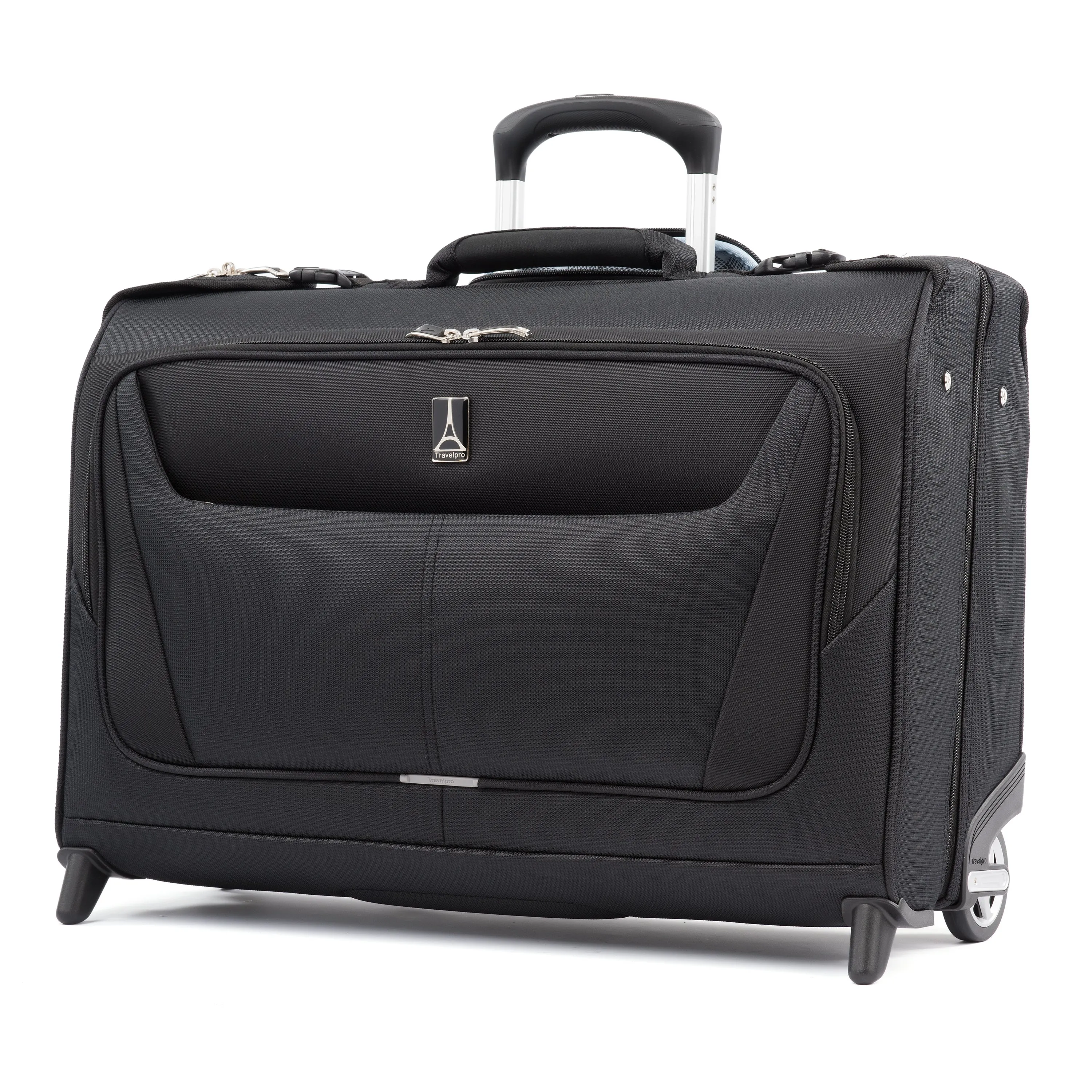 Travelpro Maxlite 5 Softside Lightweight Carry-On Upright 2 Wheel Rolling Garment Bag, Men and Women Black One Size U8
