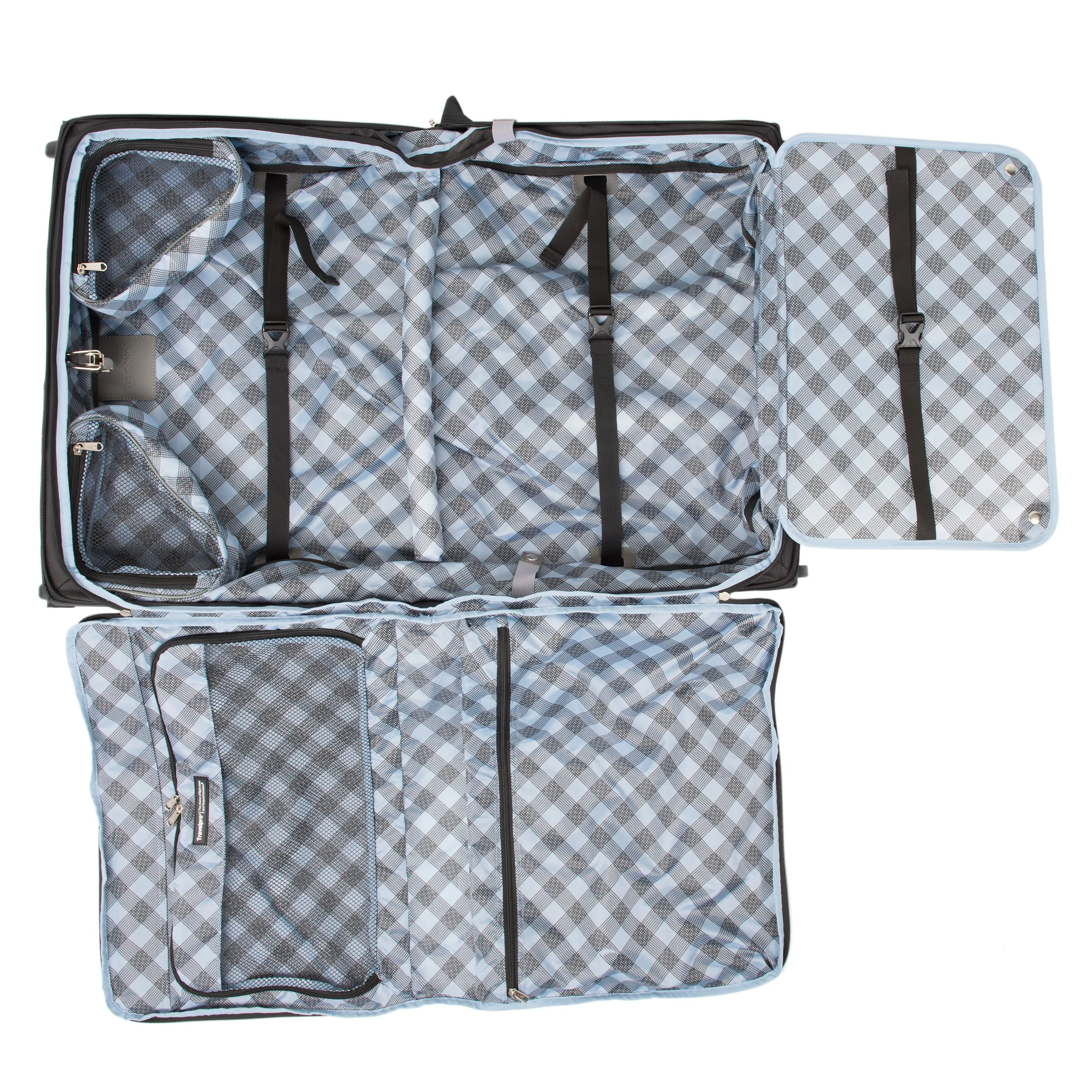 Travelpro Maxlite 5 Softside Lightweight Carry-On Upright 2 Wheel Rolling Garment Bag, Men and Women Black One Size U8