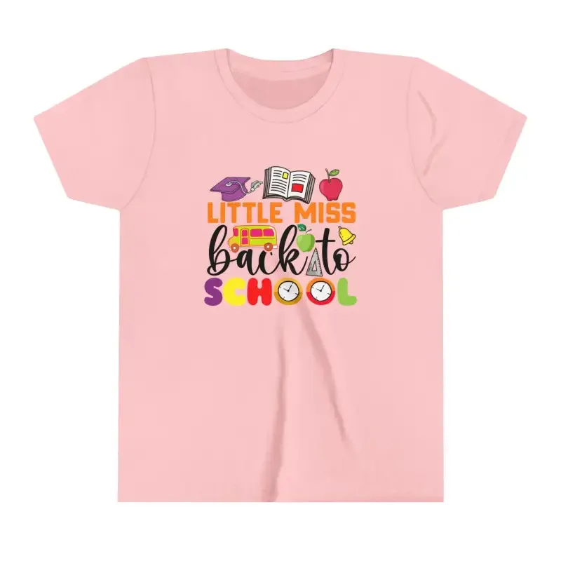 Trendy Youth Short Tee for Bold Back to School Vibes
