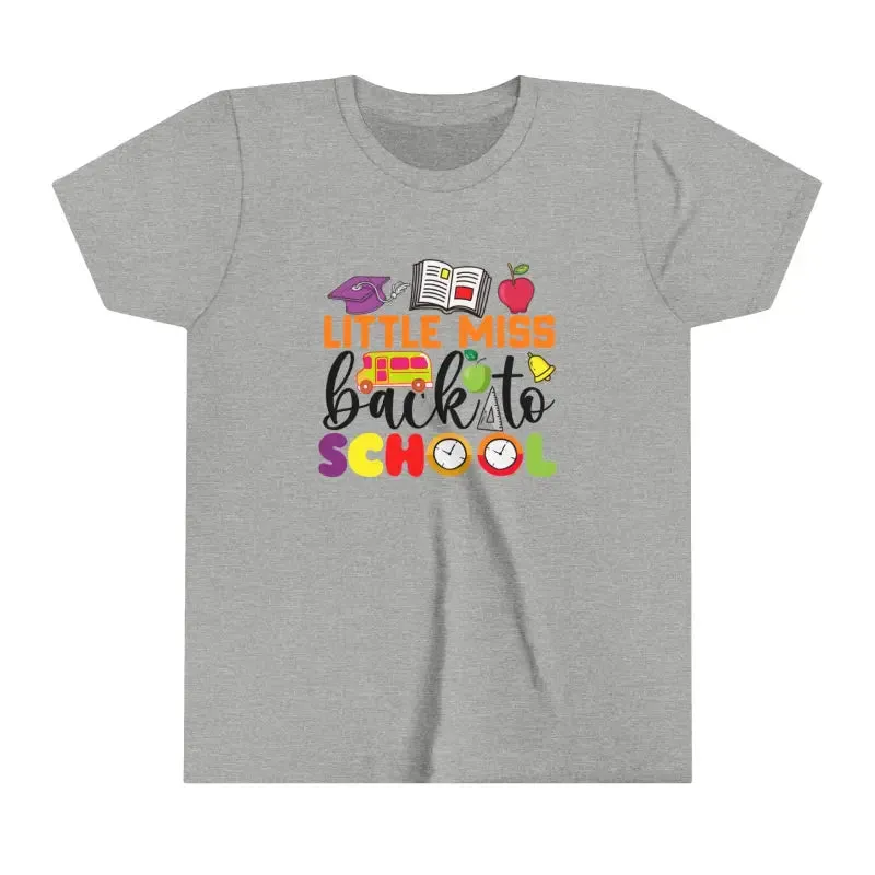 Trendy Youth Short Tee for Bold Back to School Vibes